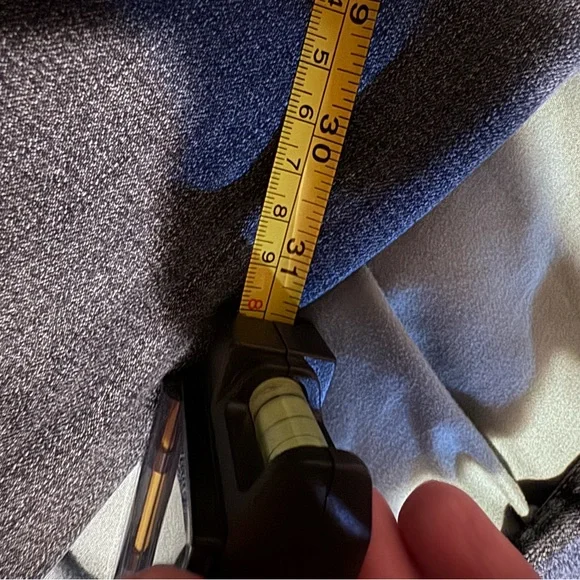 American Eagle Outfitters Dark Blue Flare Jeans - Picture 8 of 8